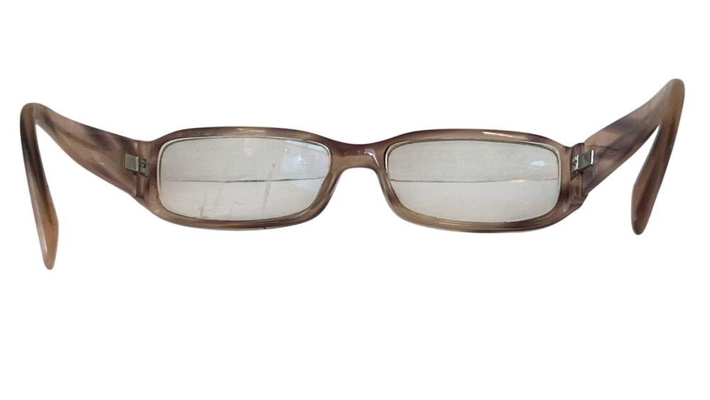 Vintage Giorgio Armani 360 Eyeglass Frames Blush Tortoise 130 Italy Frames Only